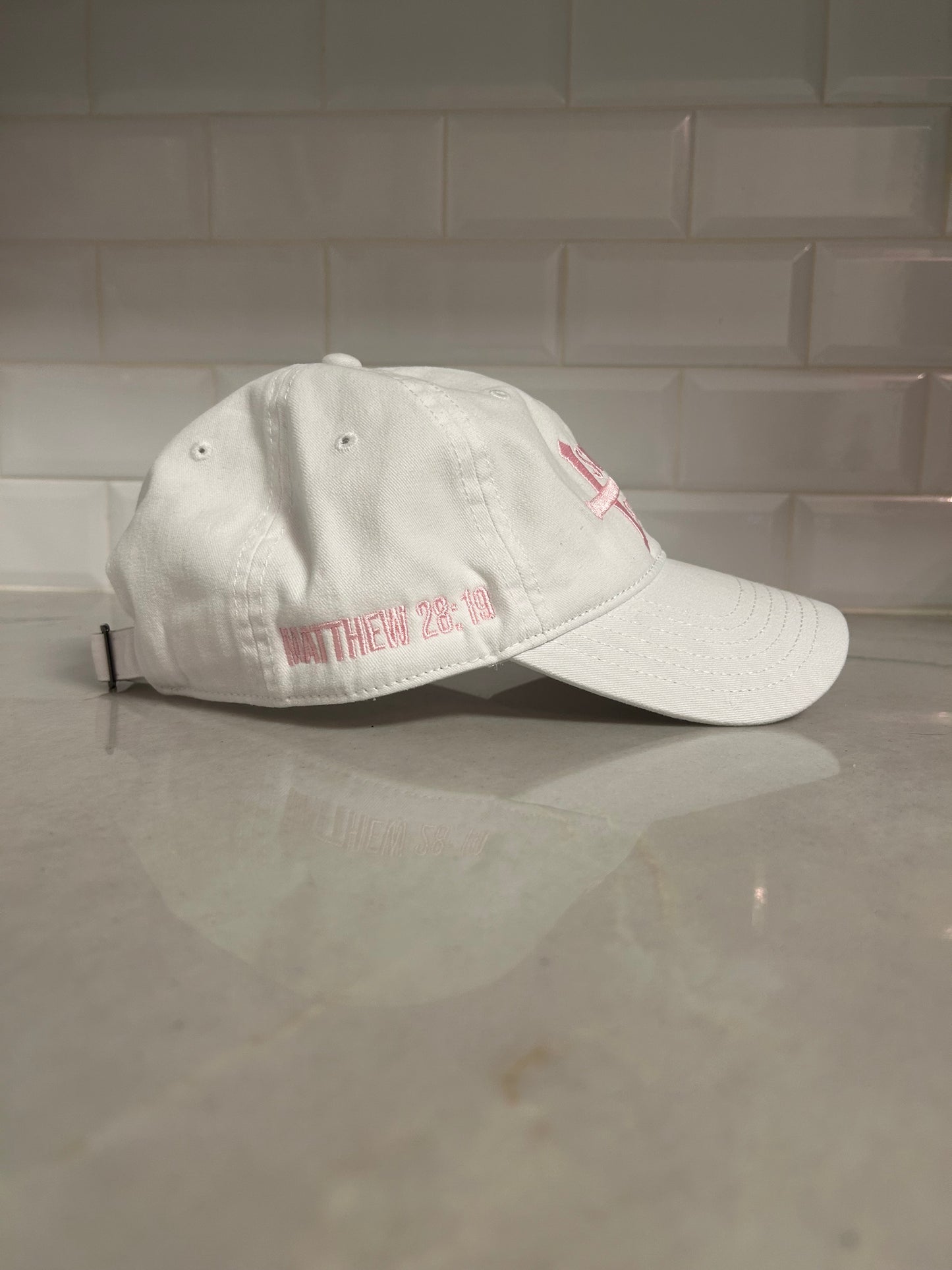 Women's Pink Logo Trucker Hat