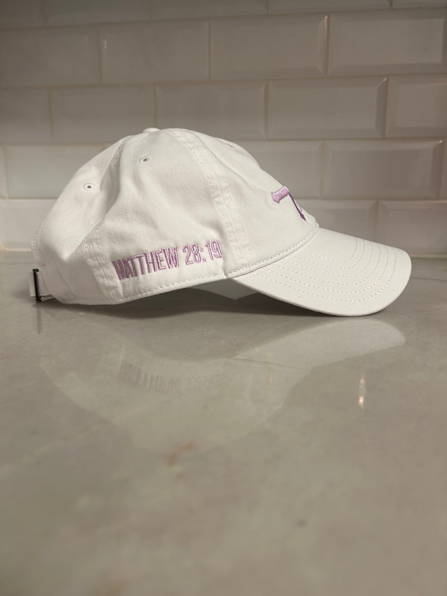 Women's Purple Logo Trucker Hat