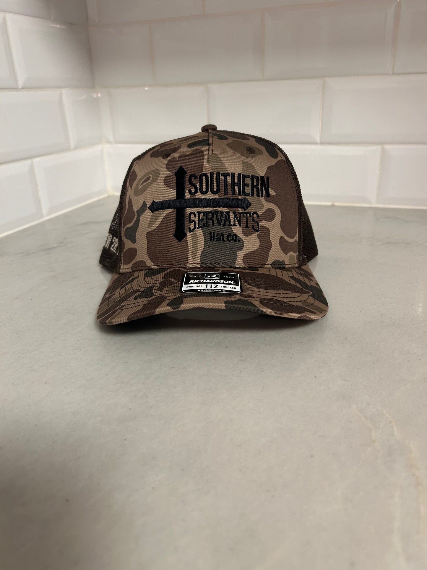 Bark Camo Mesh Back Trucker Hat