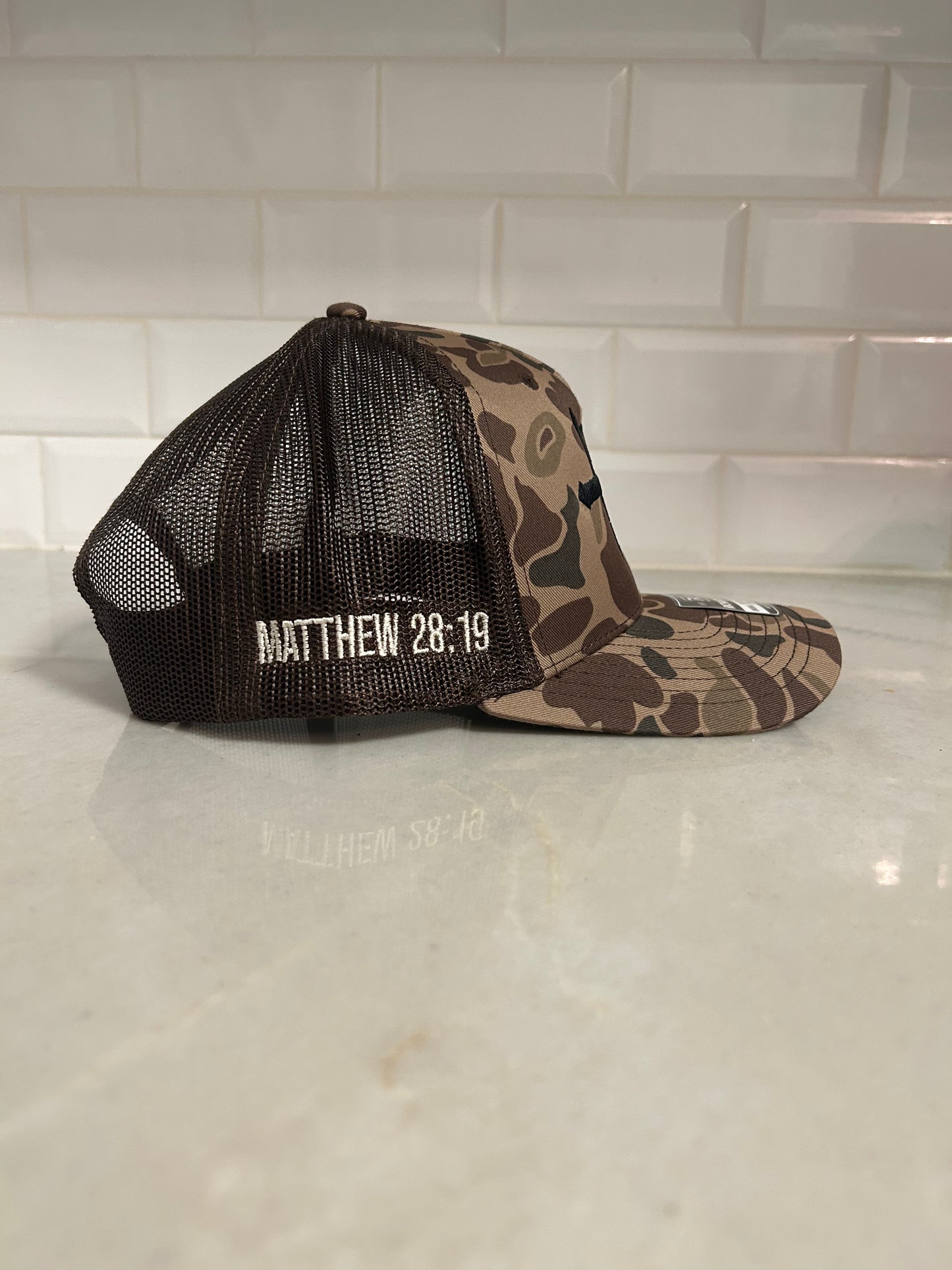 Bark Camo Mesh Back Trucker Hat